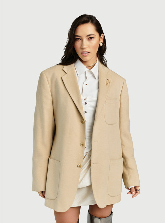 Beige Layered Style