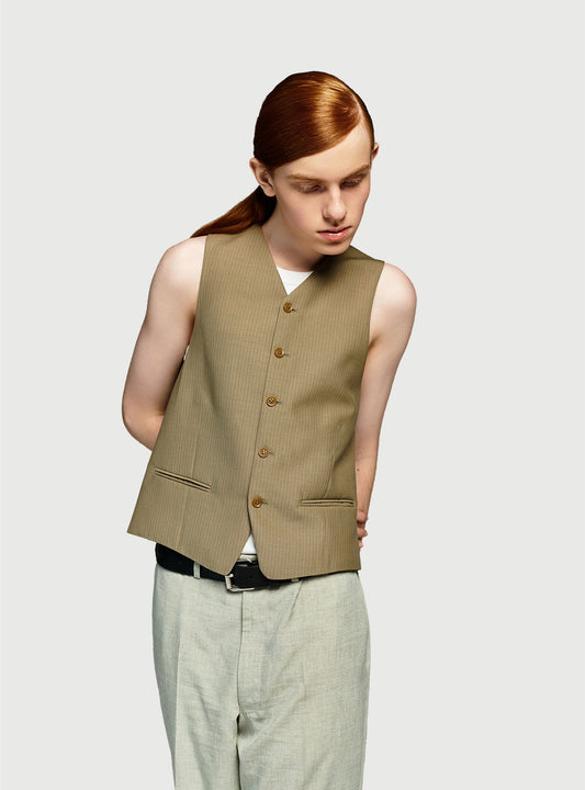 Olive Vest Style