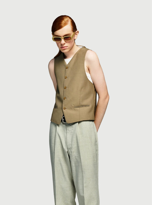 Olive Vest Style