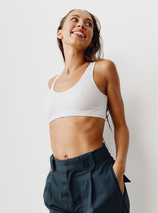 Ribbed Vest Top