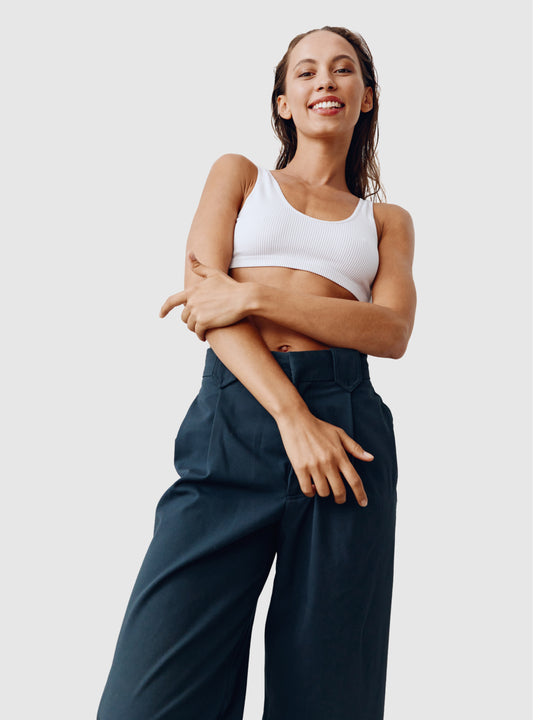 Ribbed Vest Top